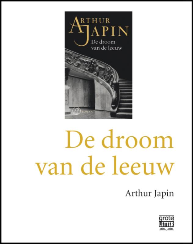 Omslag van De droom van de leeuw - grote letter