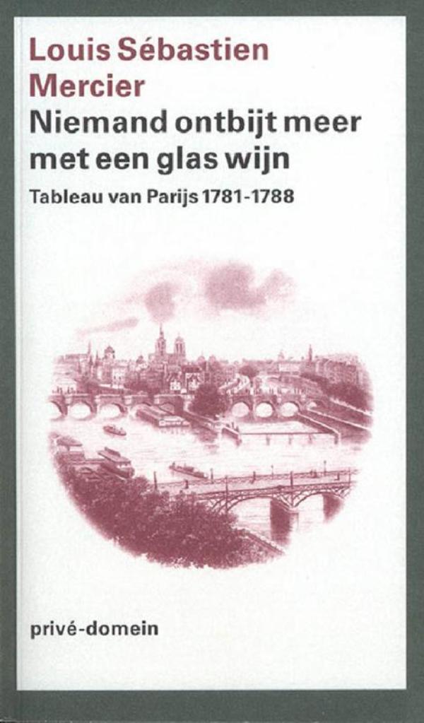 Omslag van Niemand ontbijt meer met een glas wijn