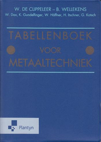 Omslag van Tabellenboek voor metaaltechniek