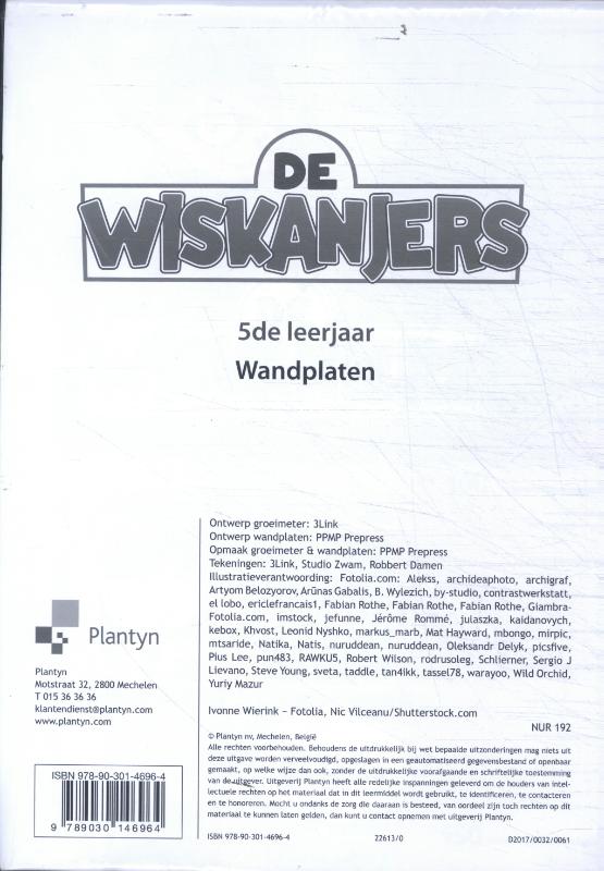Omslag van Wandplaten