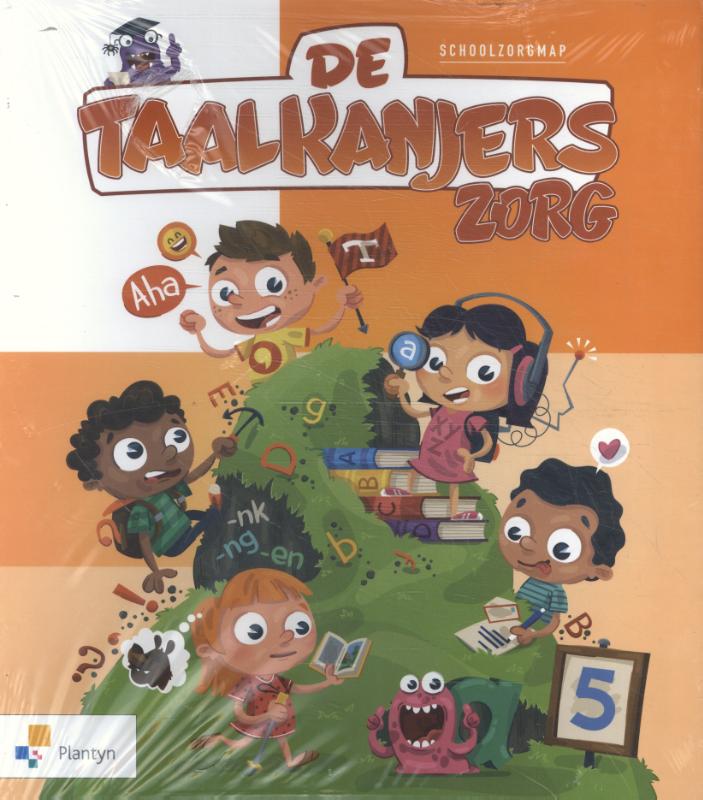 Omslag van De Taalkanjers Schoolzorgmap 5