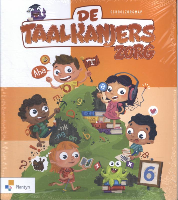 Omslag van De Taalkanjers Schoolzorgmap 6