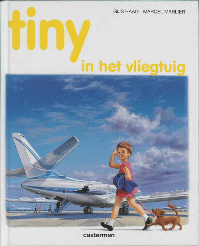 Omslag van Tiny in het vliegtuig