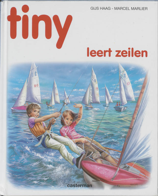 Omslag van Tiny leert zeilen