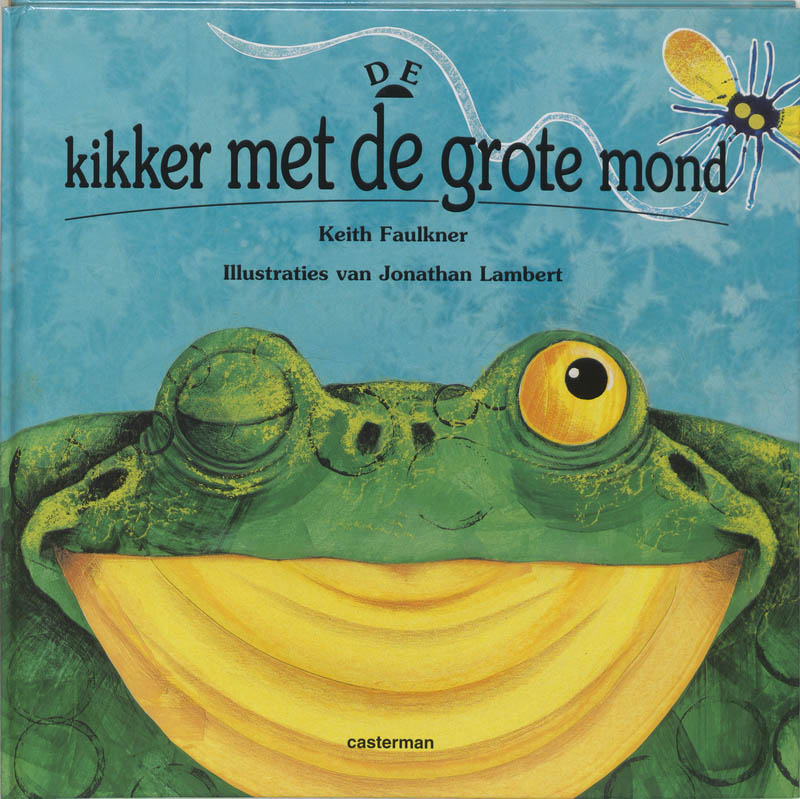Omslag van De kikker met de grote mond