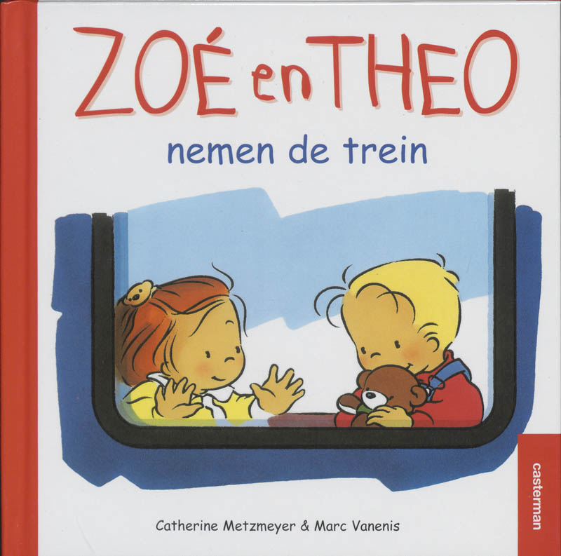 Omslag van Zoe en Theo nemen de trein