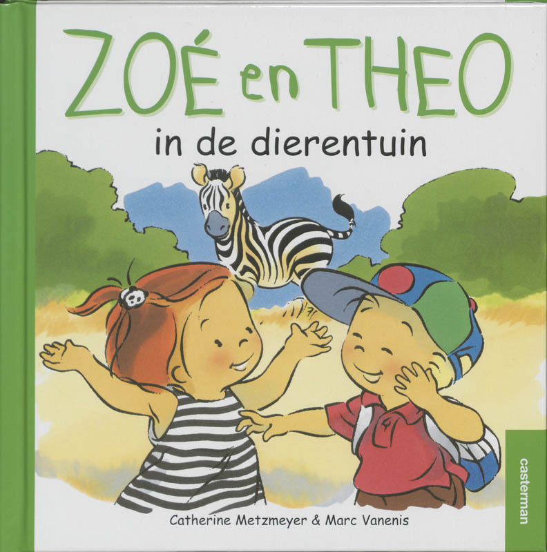 Omslag van Zoe en Theo in de dierentuin