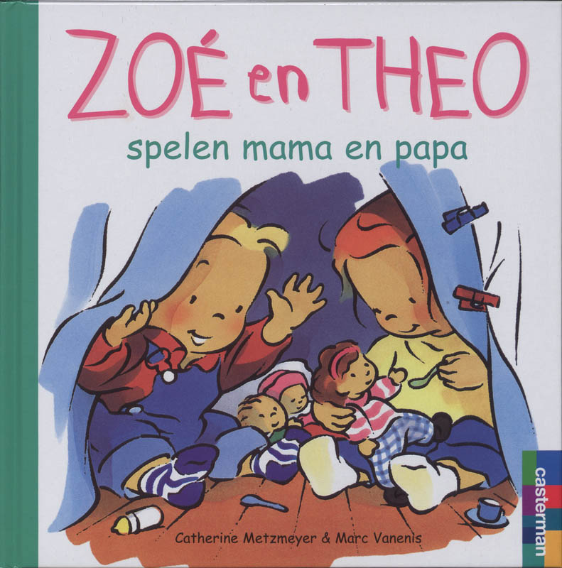 Omslag van Zoe en Theo spelen mama en papa