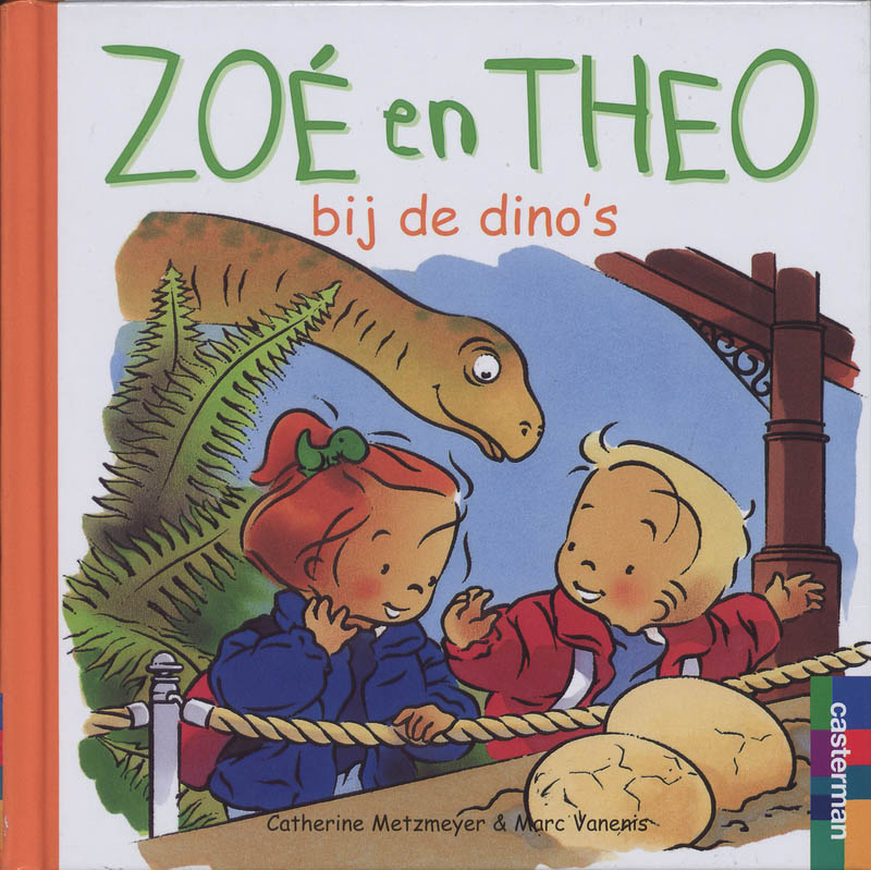 Omslag van Bij de dino's
