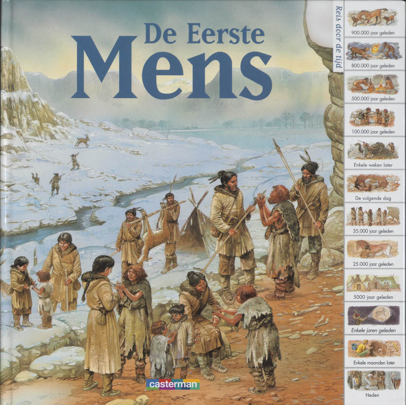 Omslag van De eerste mens