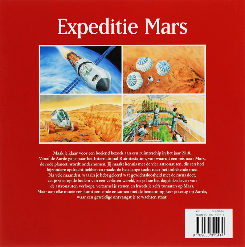 Omslag van Expeditie Mars