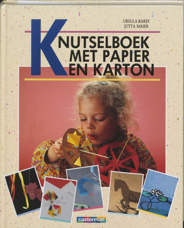 Omslag van Knutselboek met papier en karton