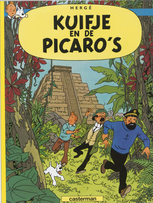 Omslag van Kuifje en de picaro's