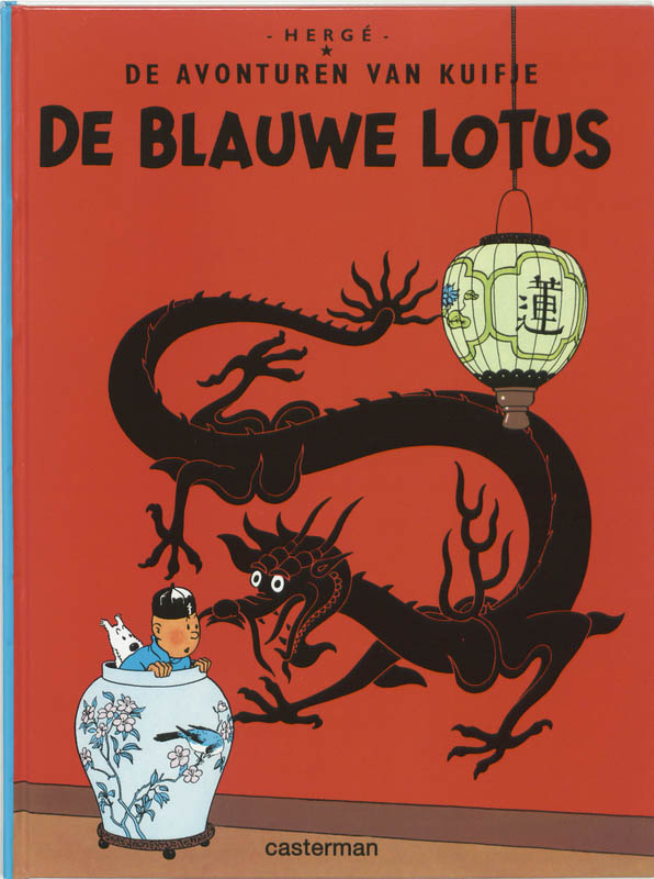 Omslag van De blauwe lotus