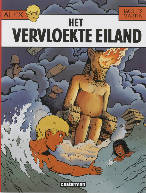 Omslag van Het vervloekte eiland