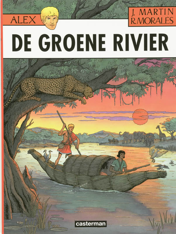 Omslag van De groene rivier
