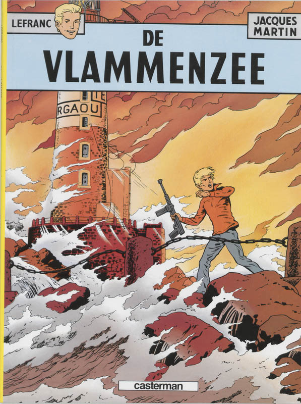 Omslag van De vlammenzee