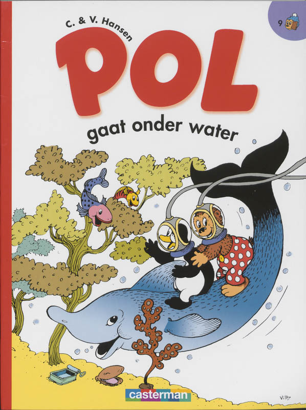 Omslag van Pol gaat onder water