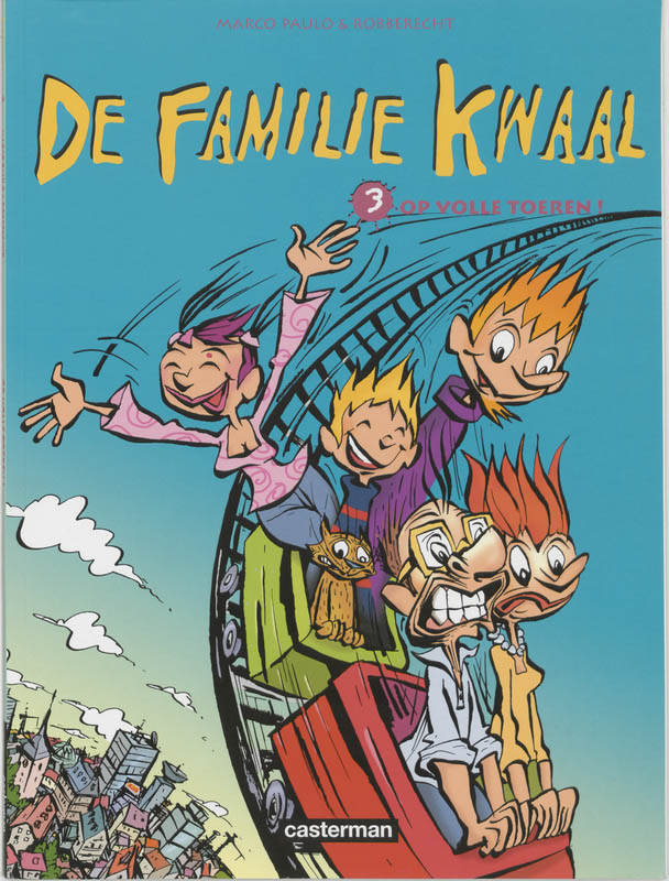 Omslag van op volle toeren