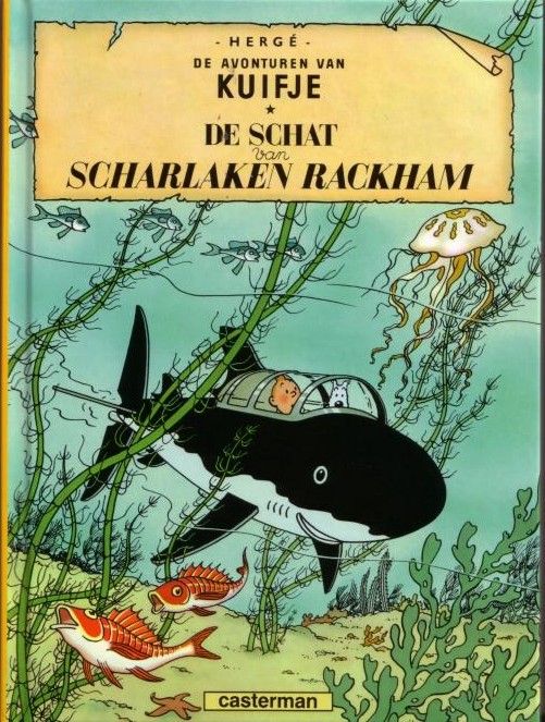 Omslag van De schat van Scharlaken Rackham