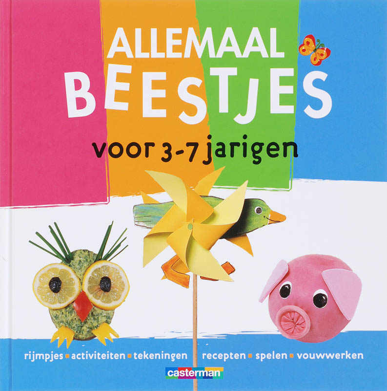 Omslag van Allemaal beestjes voor 3-7 jarigen