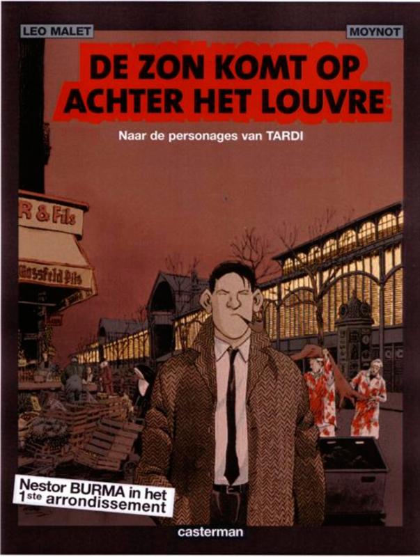 Omslag van De zon komt op achter het Louvre