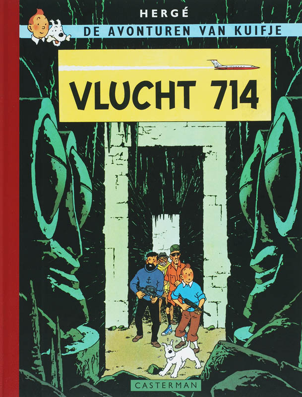 Omslag van Vlucht 714 facsimile kleur