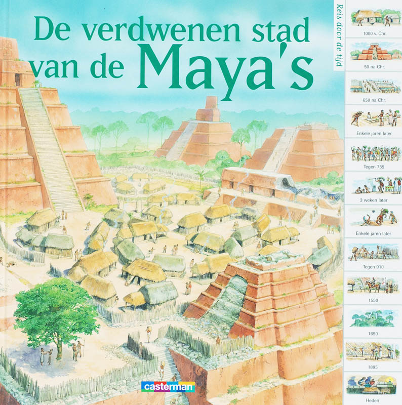 Omslag van De verdwenen stad van de Maya's