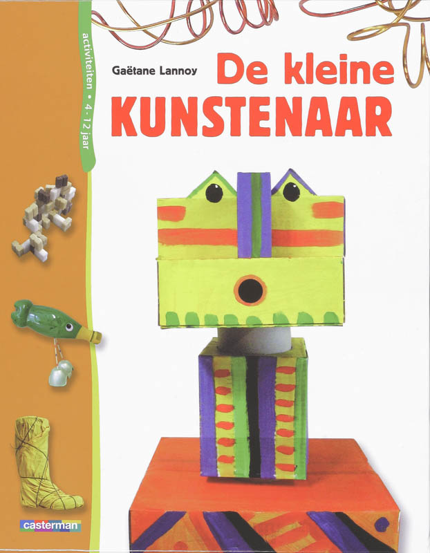 Omslag van De kleine kunstenaar