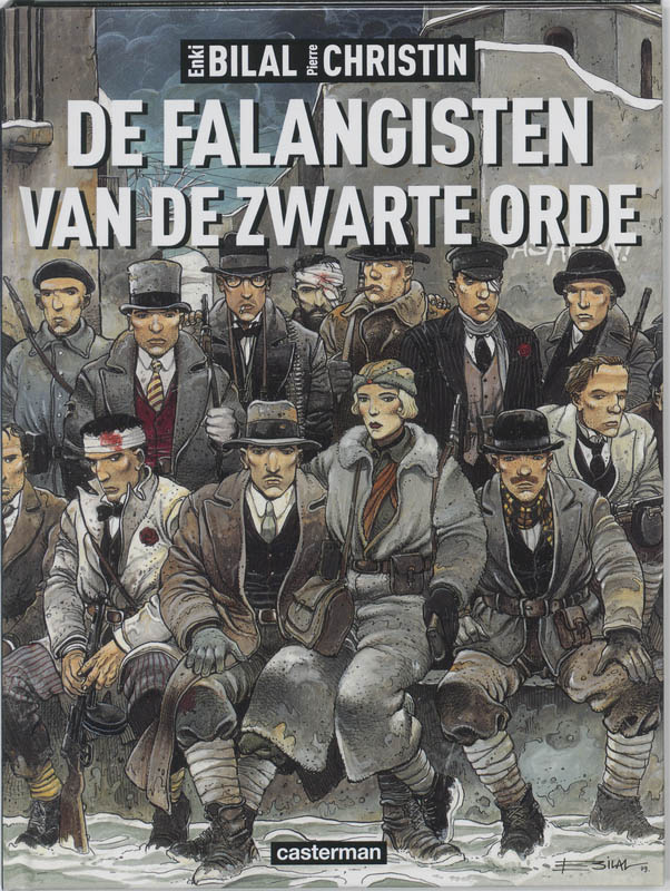 Omslag van De Falangisten van de zwarte orde