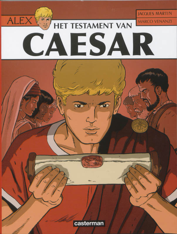 Omslag van 29. Het testament van Caesar