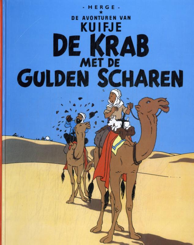 Omslag van De krab met de gulden scharen