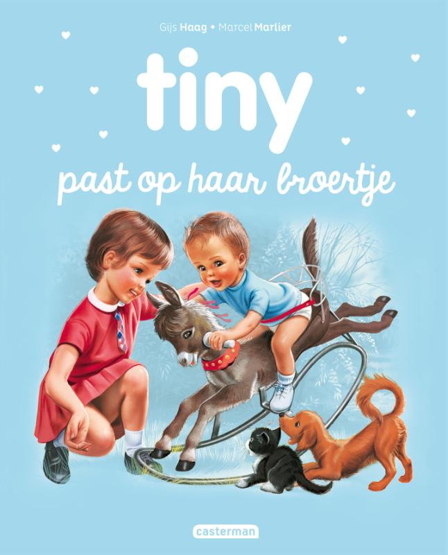 Omslag van Tiny past op haar broertje