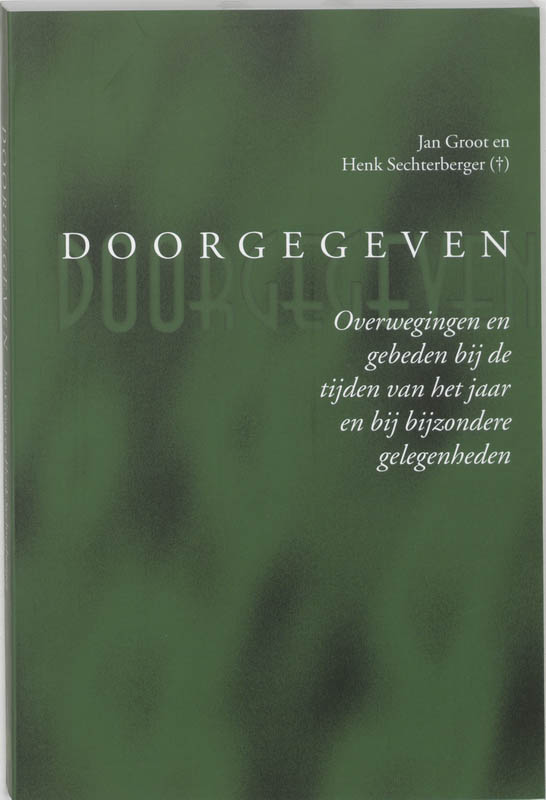 Omslag van Doorgegeven