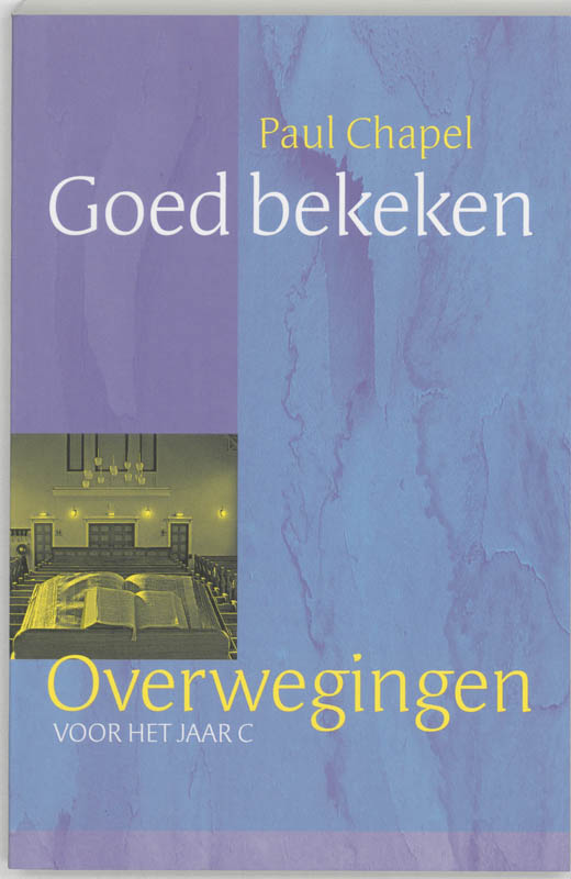Omslag van Overwegingen voor het jaar C