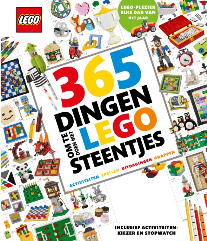 Omslag van 365 dingen om te doen met Lego steentjes