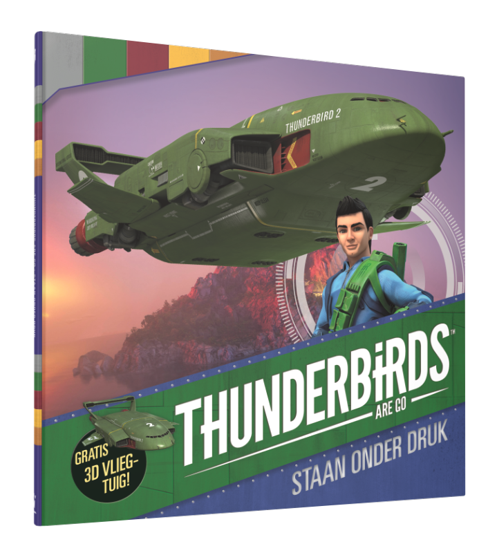Omslag van Thunderbirds staan onder druk