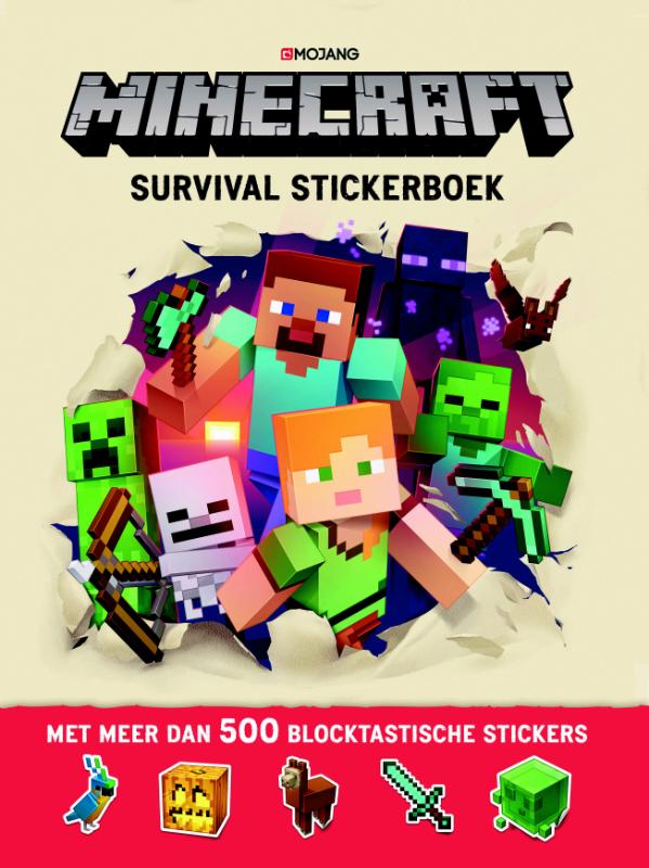 Omslag van Minecraft Survival Stickerboek