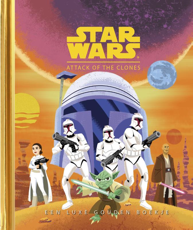 Omslag van Gouden Boekjes - Star Wars: Attack of the Clones
