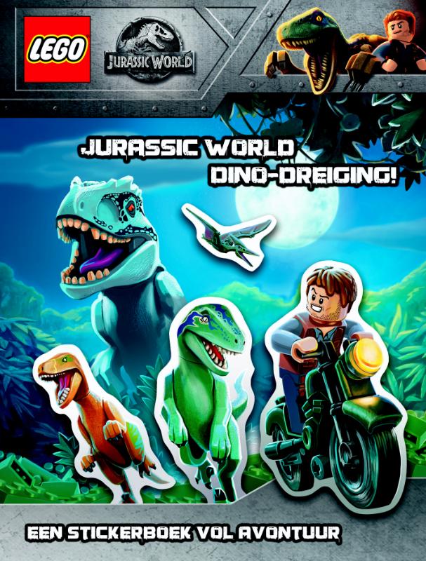 Omslag van LEGO Jurassic World - de dino-dreiging