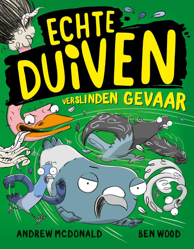 Omslag van Echte Duiven verslinden gevaar
