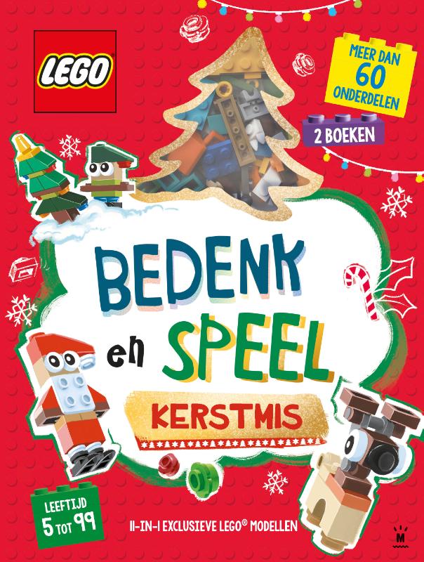 Omslag van LEGO Bedenk en Speel Kerstmis