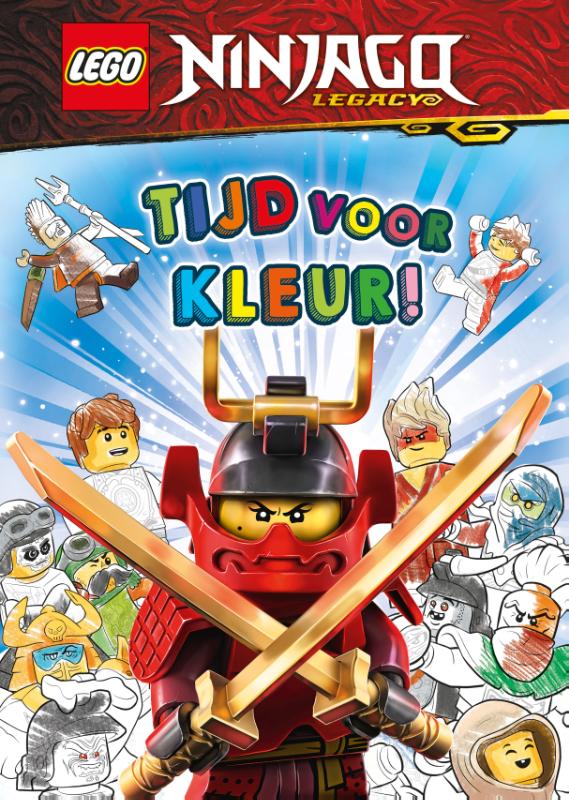 Omslag van LEGO NINJAGO - Tijd voor kleur!
