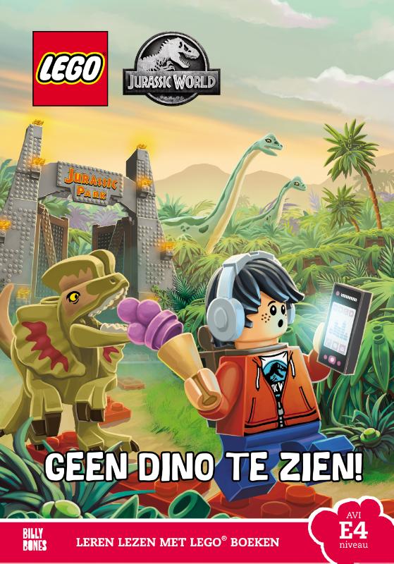 Omslag van LEGO Jurassic World - Geen dino te zien!