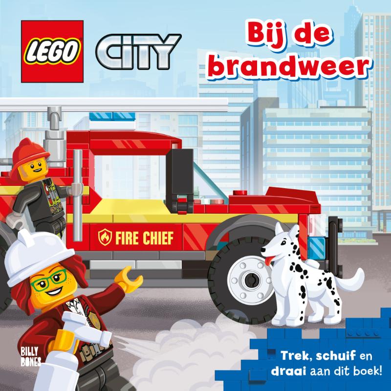 Omslag van LEGO City - Bij de brandweer