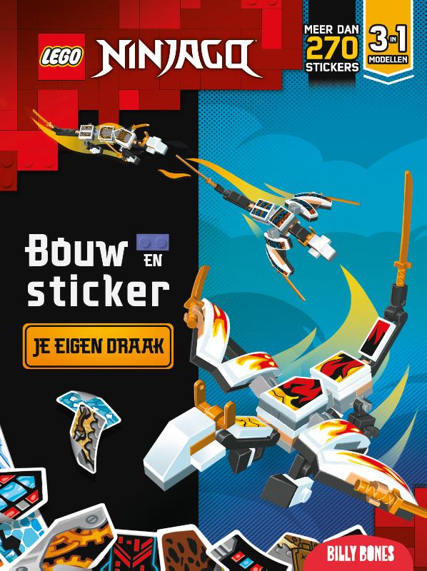 Omslag van LEGO - Bouw en sticker je eigen draak