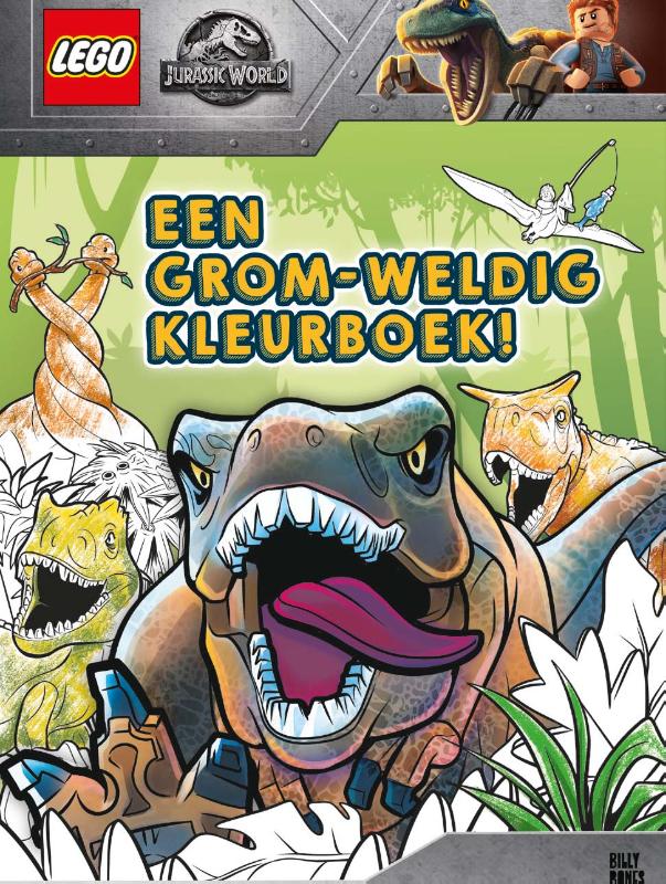 Omslag van Een grom-weldig kleurboek