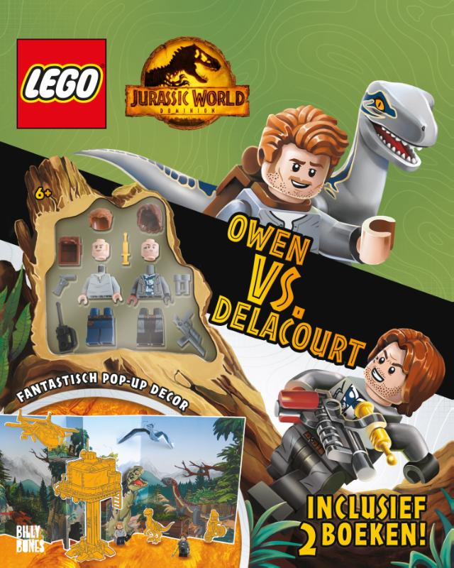 Omslag van LEGO Jurassic World - Owen vs Delacourt