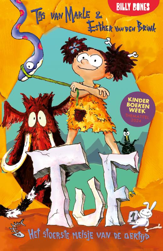Omslag van Tuf, het stoerste meisje van de oertijd
