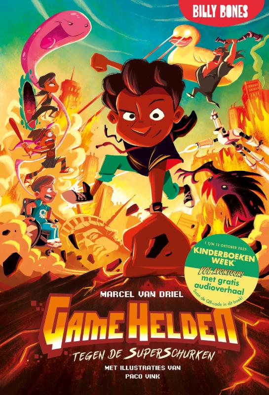 Omslag van Game Helden tegen de superschurken